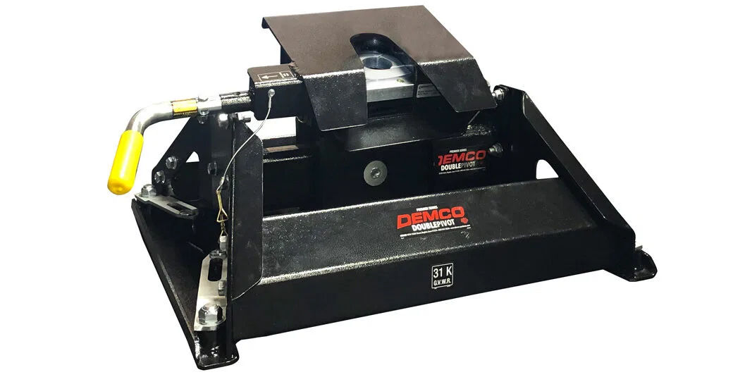 8550056 – DEMCO Fifth Wheel Trailer Hitch, With Head/ Head Support/ Handle Kit Fixed 31000 Pound Weight Carrying Capa...